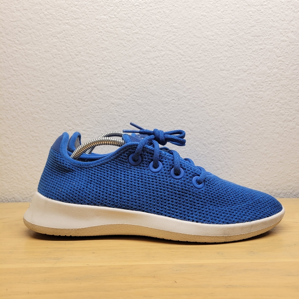 Allbirds Mens Tree Runners Size TR/M10 Blue Comfort Athletic Running  Sneakers